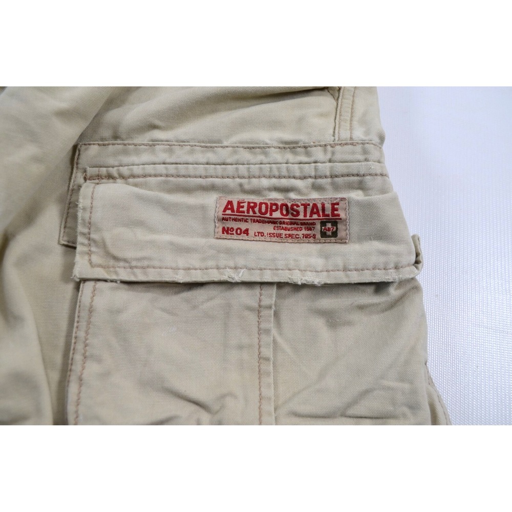 Aeropostale Vintage Distressed Cargo Shorts Men's Size 31 90s Y2K - Picture 6 of 16